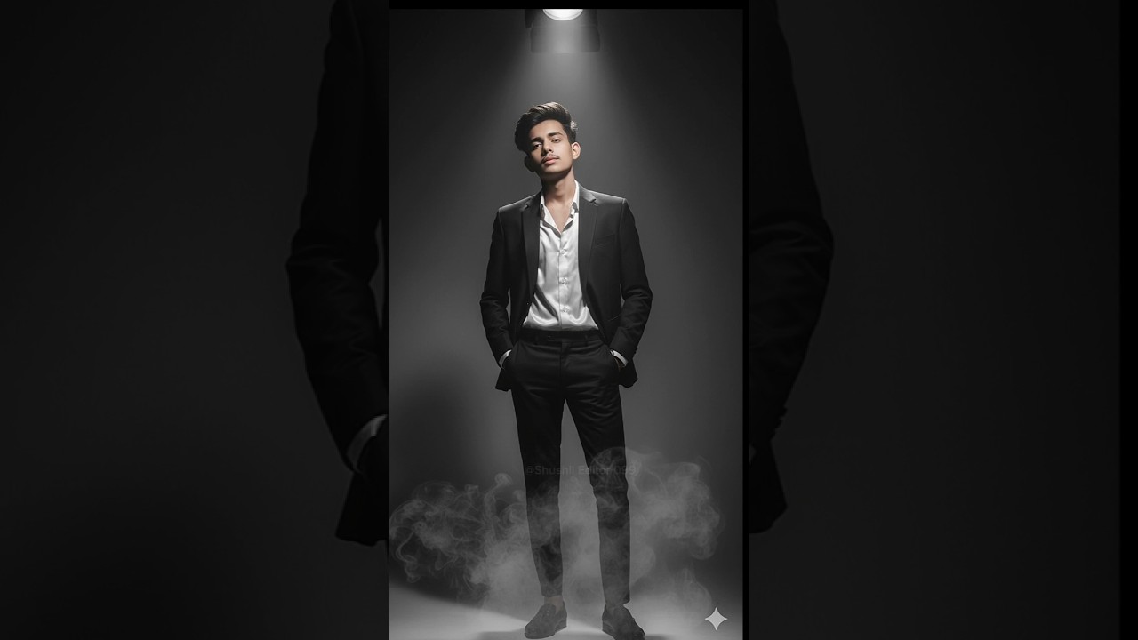 Hands in Pockets - Relaxed Authority A hyper-realistic cinematic editorial portrait of the person