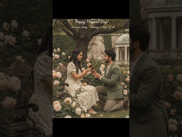 Gemini Propose Day Photo Editing Prompts| Instagram Propose Day Photo Editing Prompts #ai  Like  Dislike  0  Share